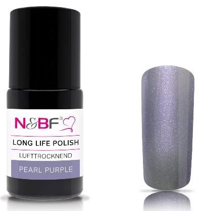 N&BF Long Life Polish Pearl Purple 15ml