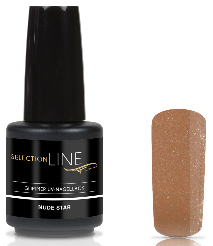 Selection Line Glimmer UV Nagellack Nude 15 ml