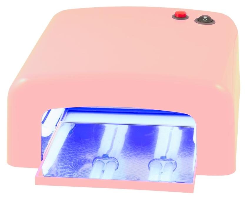 UV Lichthärtungsgerät eckig Pink