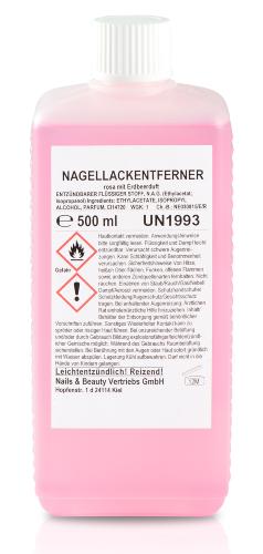 Nagellackentferner mit Erdbeerduft 500 ml