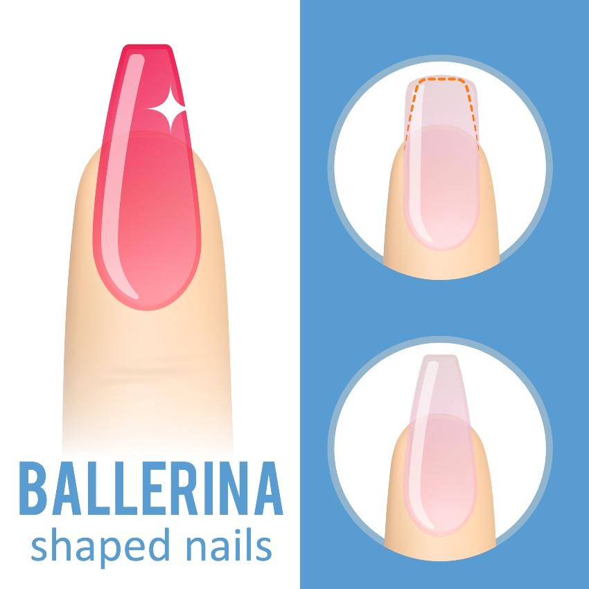 Ballerina Nails feilen