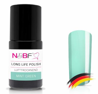 N&BF Long Life Polish Mint Green 15ml