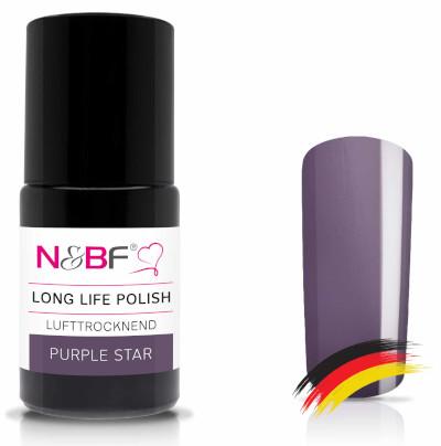 N&BF Long Life Polish Purple Star 15ml