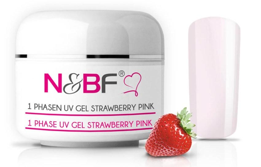 1-Phasen UV Gel rosé Strawberry dickviskos 30ml