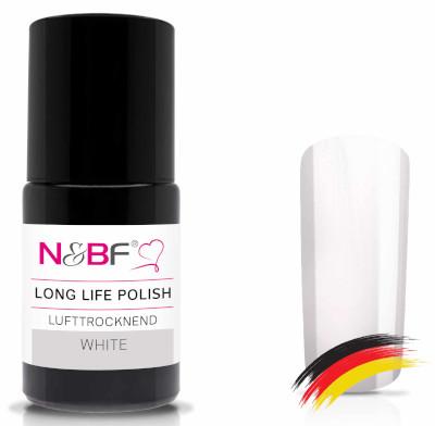 N&BF Long Life Polish White 15ml