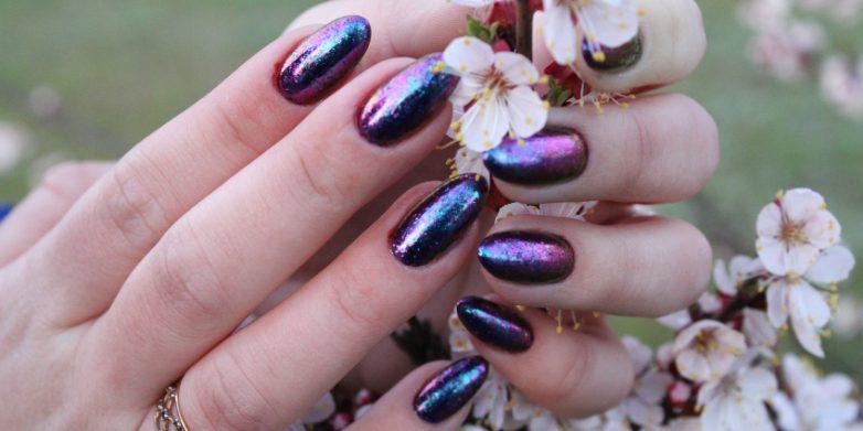 Chameleon Nails und Blumen