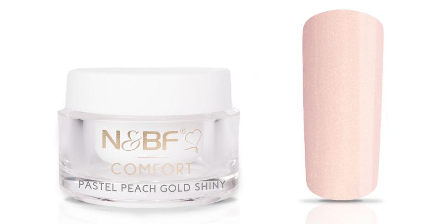 N&BF Comfort Farbgel Pastel Peach Gold Shiny 5ml