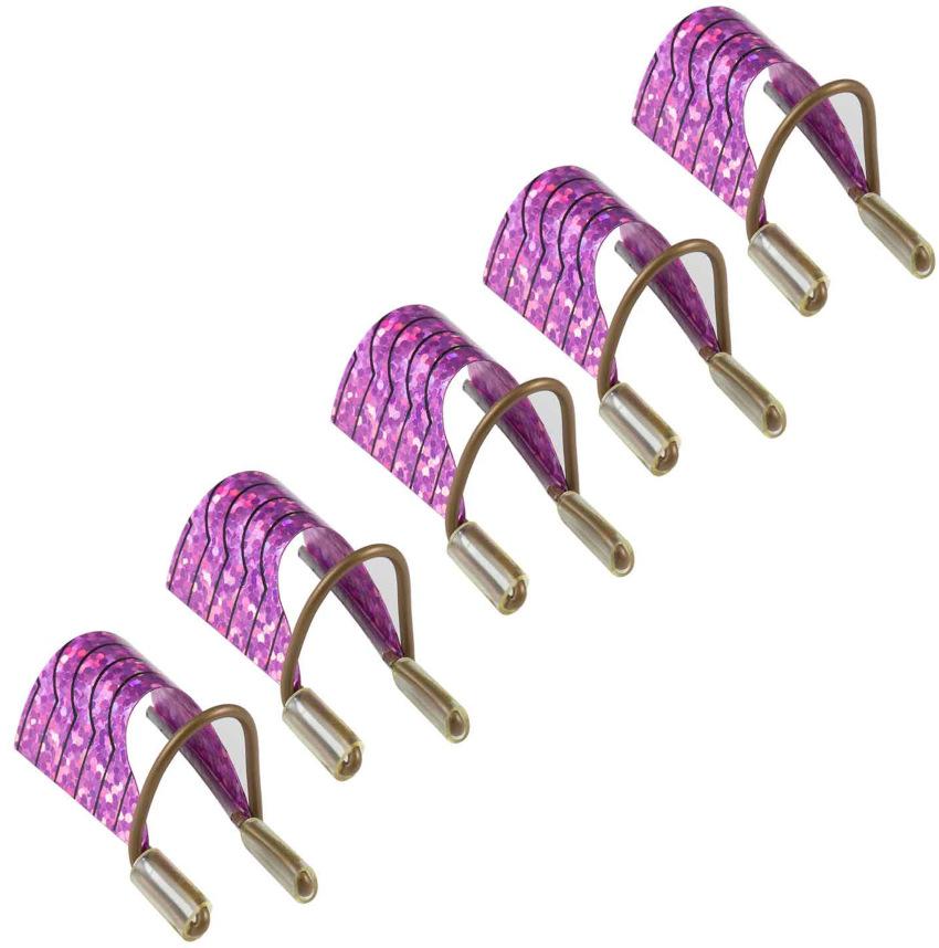 Modellierschablonen aus Metall Pink mit Box 5er Set 