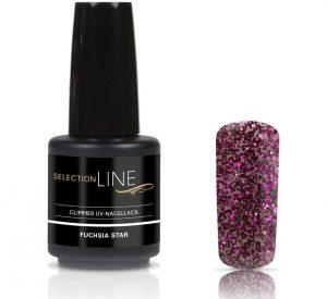 Selection Line Glimmer UV Nagellack Fuchsia Star 15 ml 