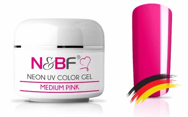 Neon Farbgel Medium Pink 5ml