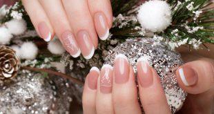 winterliches-fingernagel-Design - Nageldesign im Winter