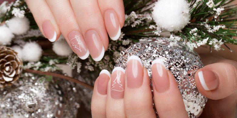 winterliches-fingernagel-Design - Nageldesign im Winter