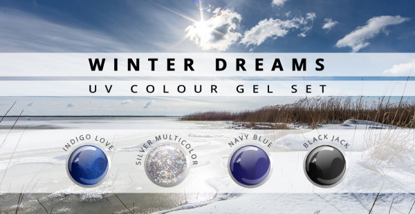 Nails & Beauty Factory Winter Dreams Farbgel 4er Set