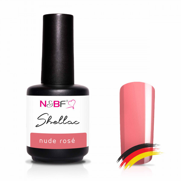 Nails & Beauty Factory Shellac Nude Rosé 12 ml