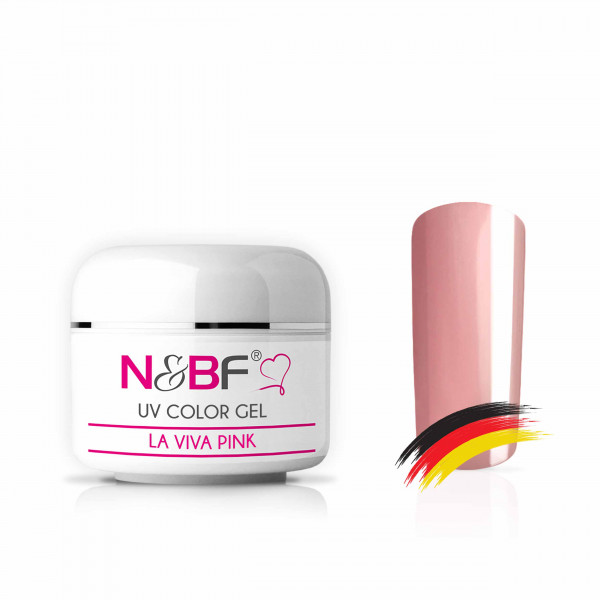 Nails & Beauty Factory UV Color Gel La Viva Pink Farbgel 5 ml