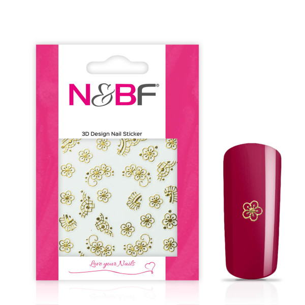 Nails-and-Beauty-Factory-Nagelsticker-Golden-Flower-Ornament-124133638