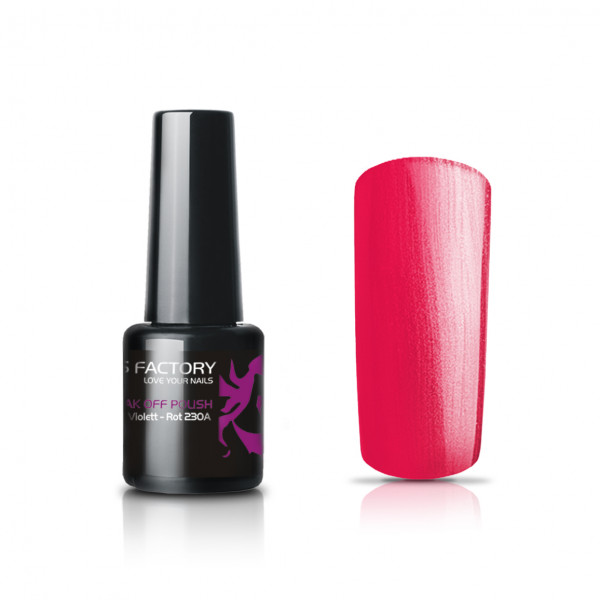 UV Nagellack Violett Rot 8ml