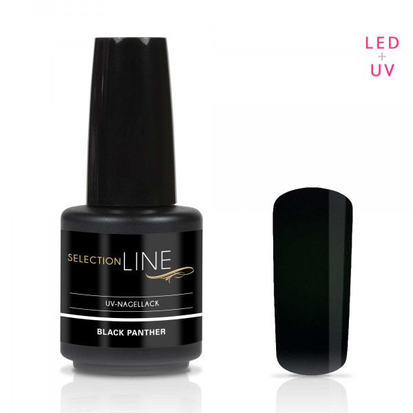 Nails Factory Selection Line UV Nagellack Black Panther 15ml