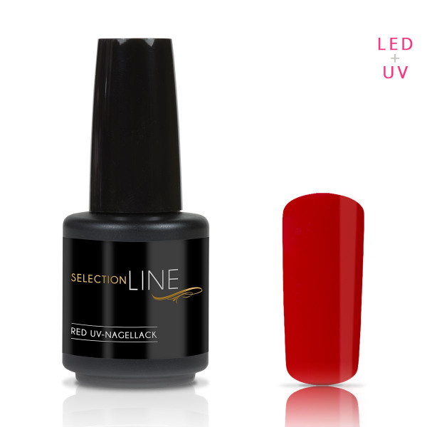 Nails Factory Selection Line Red UV Nagellack Lady in Red 15ml