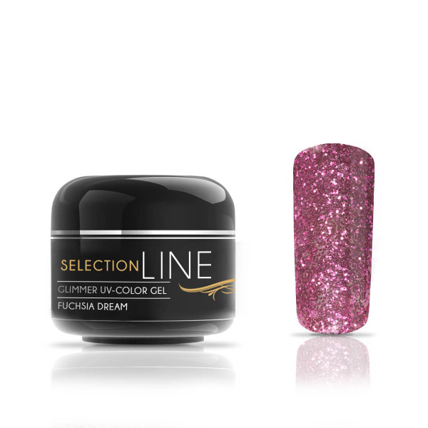 Selection Line Glimmer Farbgel Fuchsia Dream 5ml