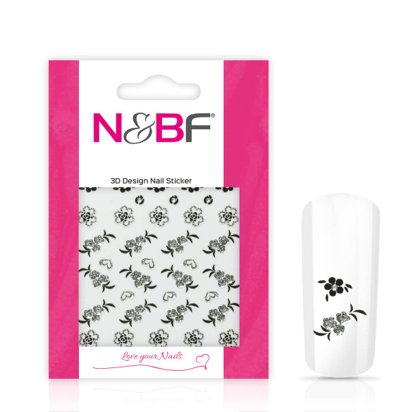 Nails-and-Beauty-Factory-Nagelsticker-Black-Flower-124133700