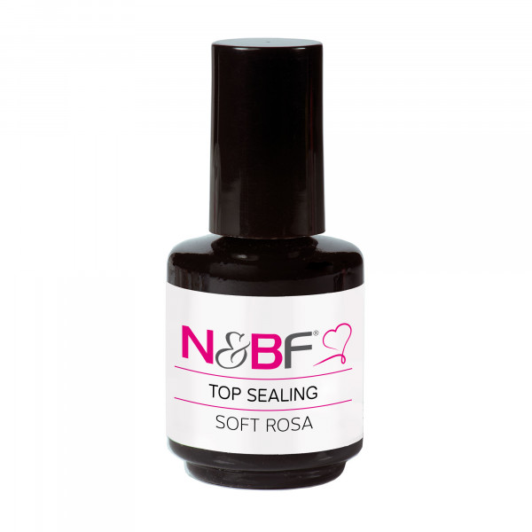 Nails & Beauty Factory Top Sealing Soft Rosa 15ml