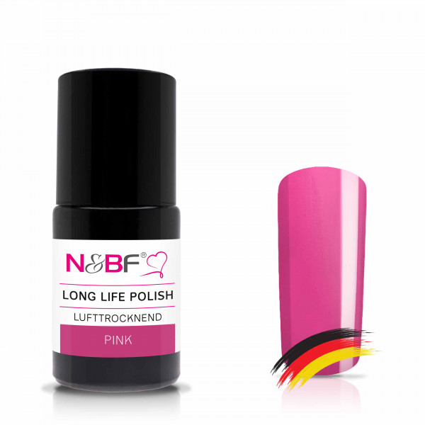 Nails & Beauty Factory Long Life Nagellack Pink 15ml