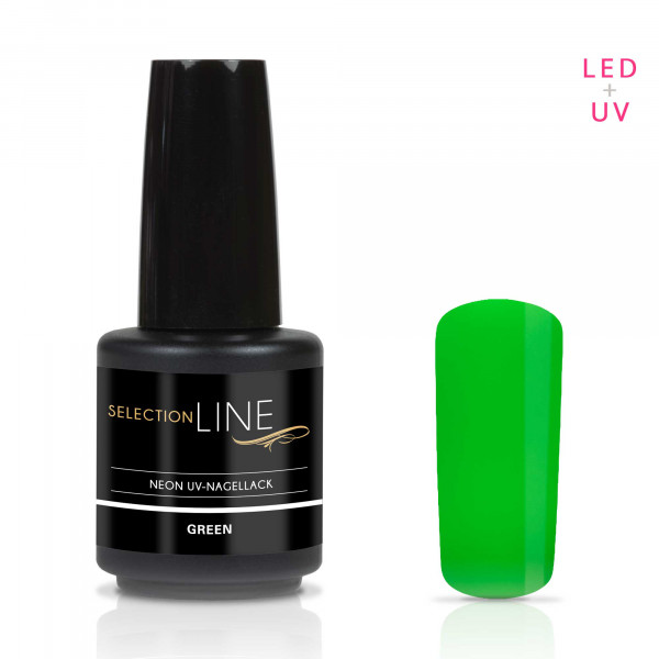 Nails & Beauty Factory Selection Line Neon UV Nagellack Green 15ml