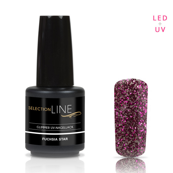Nails-Beauty-Factory-Selection-Line-Glimmer-UV-Nailpolish-Fuchsia-Star-15-ml-125000374