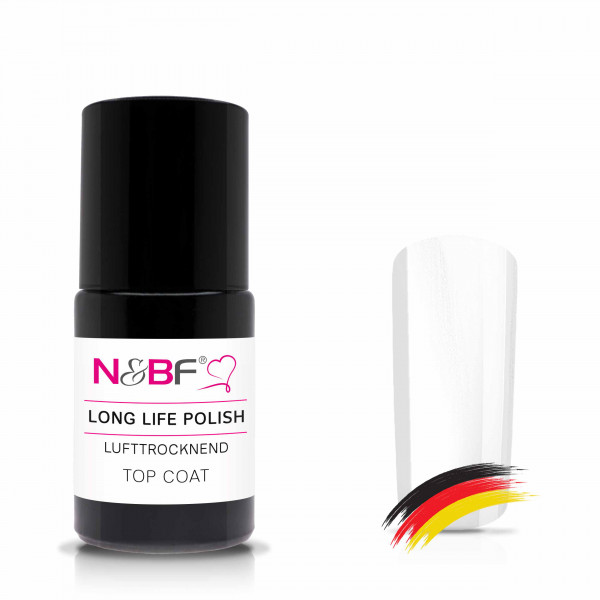 Nails & Beauty Factory Long Life Nagellack Top Coat 15ml