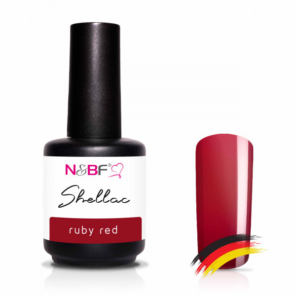 Nails & Beauty Factory Shellac Ruby Red 12ml