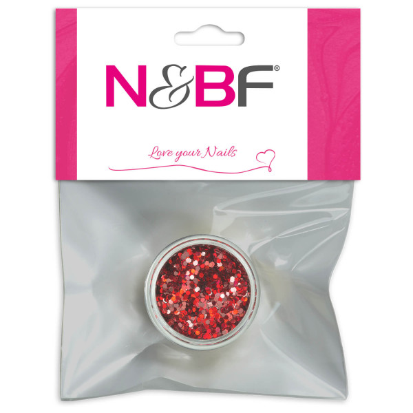 Nails Factory Nailart Pailletten klein Red Blister