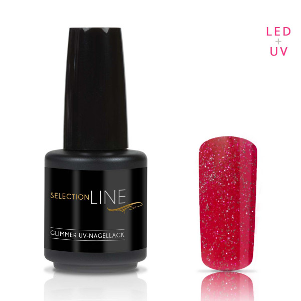 Nails & Beauty Factory Selection Line Glimmer UV Nagellack Light Coral 15ml