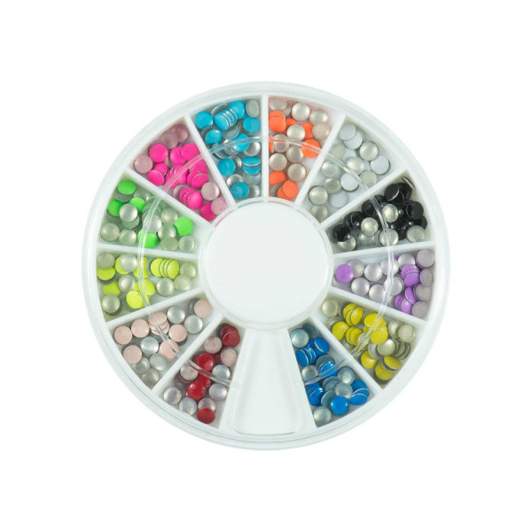 Nails Factory Neon Nailart Stones Mittel 500 Stück