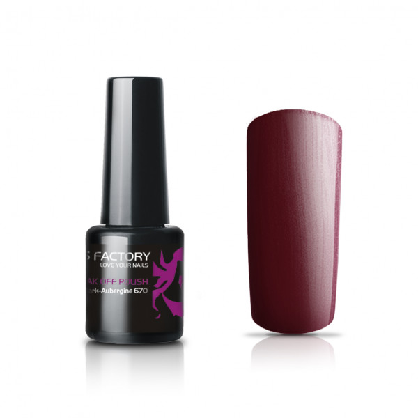 UV Nagellack Dark Aubergine 8ml