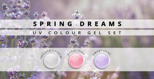 Nails & Beauty Factory Spring Dreams Farbgel 3er Set