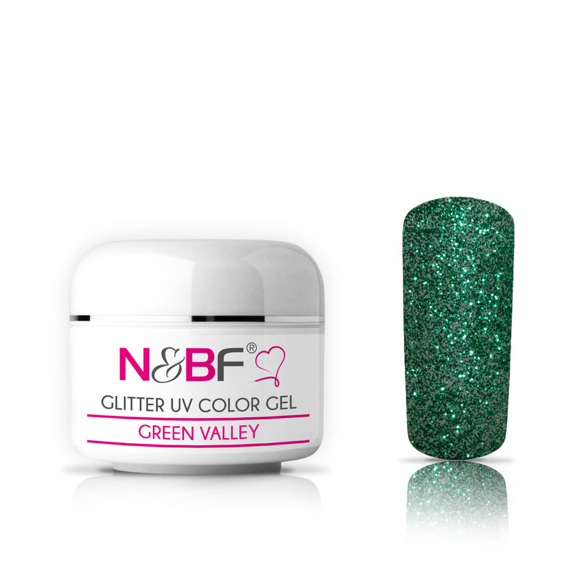 UV Glitzer Farbgel 5ml versch. Farben | Glitter Effekt Color Gel Sparkling Nails - Bild 27 von 51