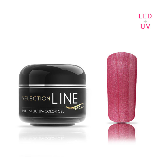 Nails Factory Selection Line Metallic Farbgel Lipstick Pink 5ml