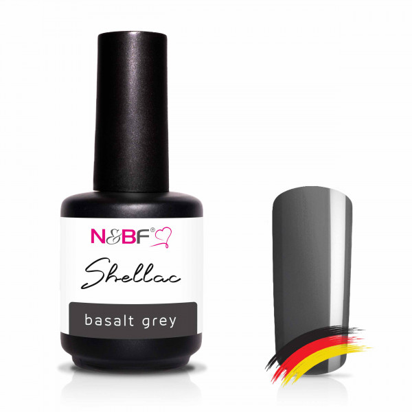 Nails & Beauty Factory Shellac Basalt Grey 12 ml