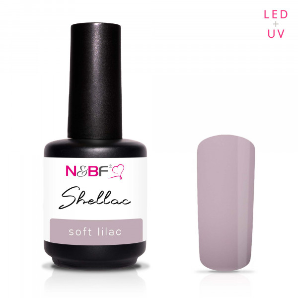Nails & Beauty Factory Shellac Soft Lilac 12ml