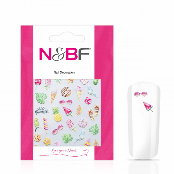 Nails & Beauty Factory Nagelsticker Fantasy Ice Cream