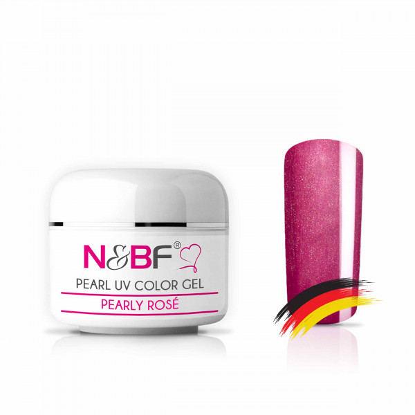 Nails & Beauty Factory Pearl UV Color Gel Pearly Rosé Farbgel 5 ml
