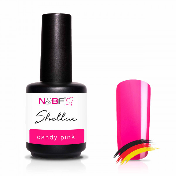 Nails & Beauty Factory Shellac Candy Pink 12 ml