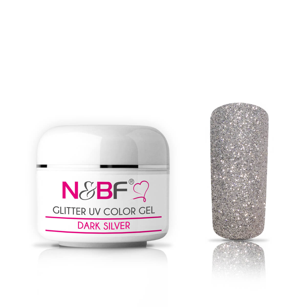 UV Glitzer Farbgel 5ml versch. Farben | Glitter Effekt Color Gel Sparkling Nails - Bild 17 von 51