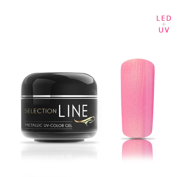 Nails Factory Selection Line Metallic Farbgel Pink 5ml