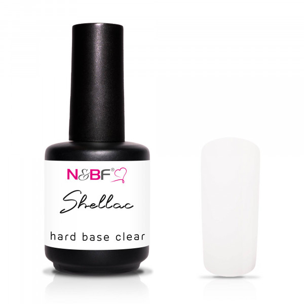 Nails & Beauty Factory Shellac Hard Base Clear 12ml