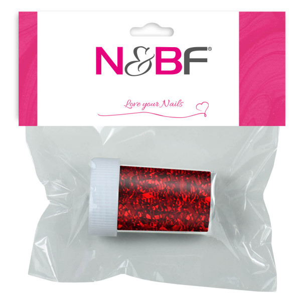 Nails-and-Beauty-Factory-Nailart-Transfer-Nagelfolie-Nailfoil-Glimmer-Red