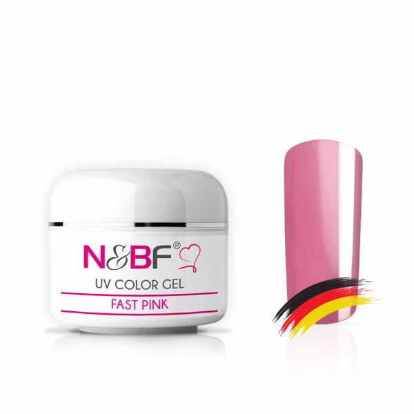 Nails & Beauty Factory UV Color Gel Fast Pink Farbgel 5 ml