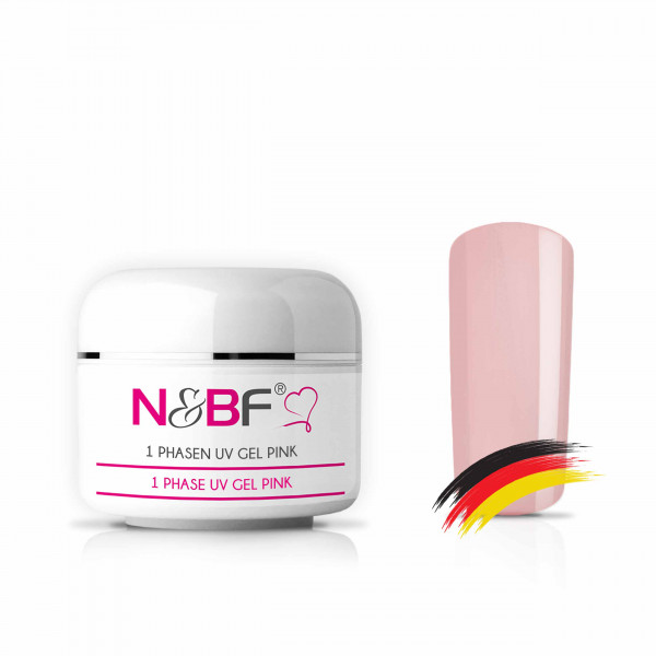 Nails & Beauty Factory 1-Phasen UV Gel Pink 5 ml
