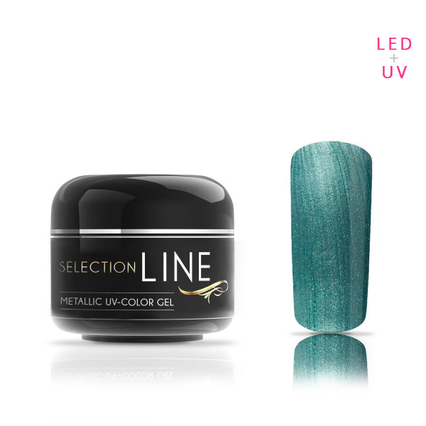 Nails Factory Selection Line Metallic Farbgel Petrol 5ml